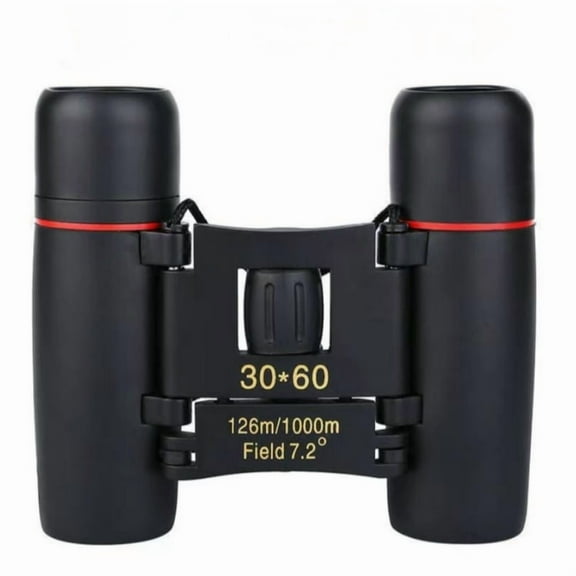 Portable Binoculars 30X60 HD Zoom Long Distance 126M/1000M Folding Telescope for Outdoor Vision Hunting Camping Sports Travel