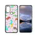 thumbnail image 1 of Compatible with Moto G Power 2022 Phone Case, Cute-Dinosaur-T-Rex-Dino51 Case Men Women, Flexible Silicone Shockproof Case for Moto G Power 2022, 1 of 1
