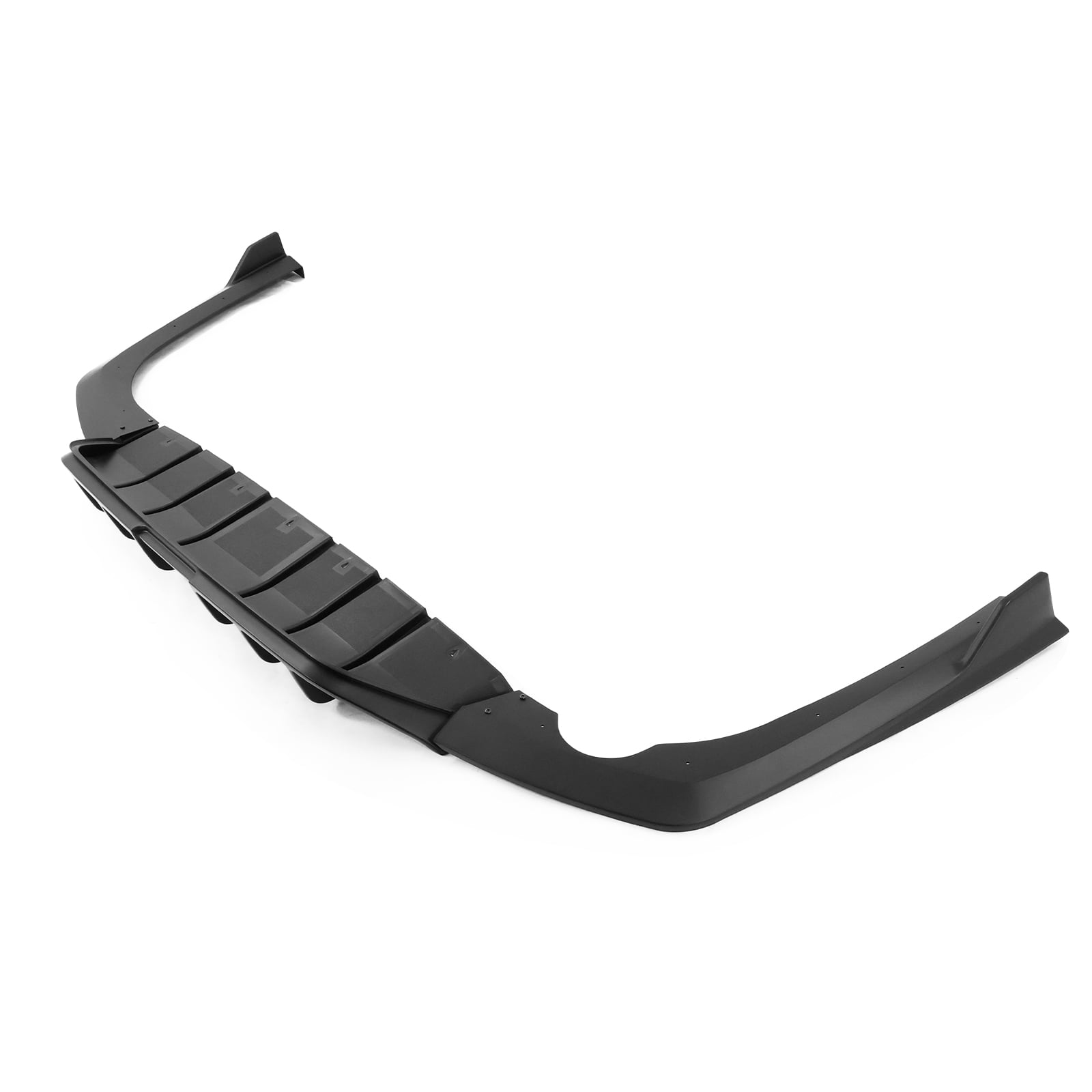 Ikon Motorsports Rear Bumper Lip Compatible with 2021-2024 Kia K5 GT-Line 3PCS Matte Black Rear Diffuser Splitters Injection PP