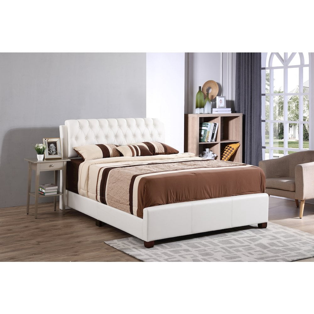 Glory Furniture Marilla Queen Bed in White Color