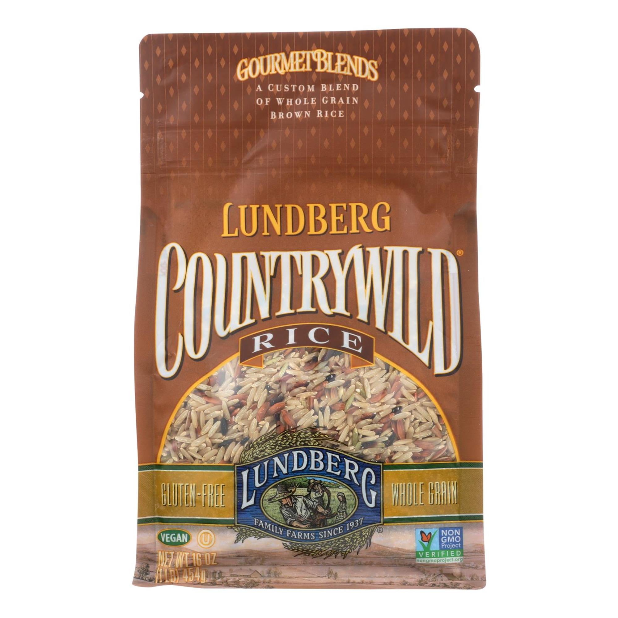 Lundberg Family Farms Countrywild Rice, 16 Oz, Packagepack of 6