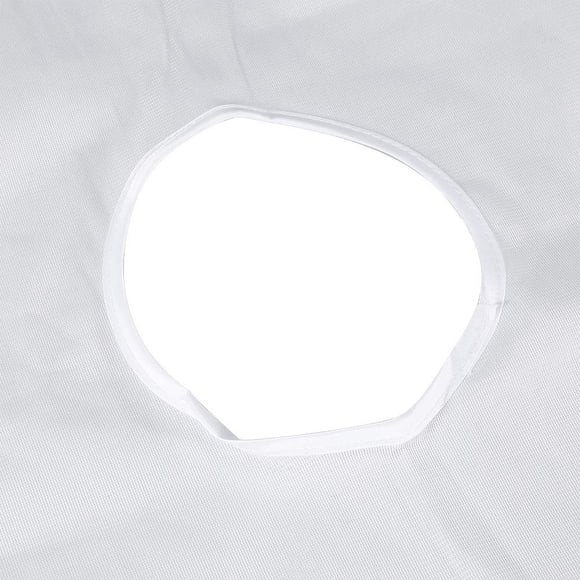 Sábana de Masaje para SPA Suave Blanca con Orificio Facial