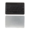 thumbnail image 1 of Teclado inalámbrico, teclado Bluetooth ultrafino recargable de 7 pulgadas, artesanía excepcional, 1 of 12