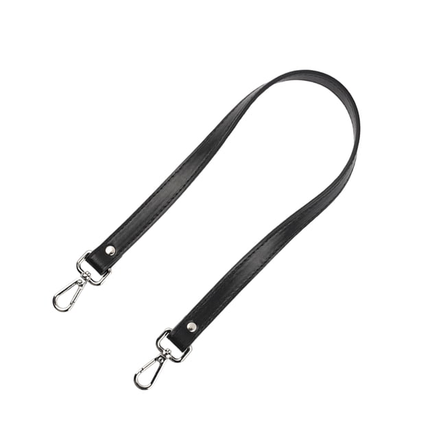 Transemion Stylish Shoulder Strap For Bag PU Leather Craftsmanship Multi-Color Options Shoulder Bag Strap Bag Accessories black 1Set