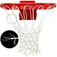 thumbnail image 2 of Professional Basketball Net ,Heavy Duty Thick Net Fits Standard Indoor and Outdoor 12-Loop Rims (Red, Standard Size), 2 of 4