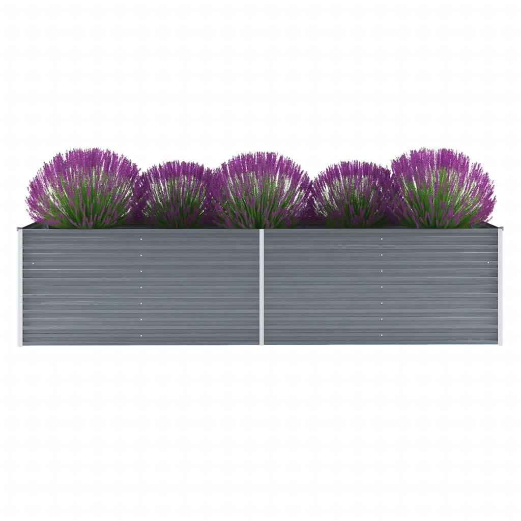 Kepooman Outdoor Raised Garden Bed for Vegetables Flowers, 126" X 31.5" X 31.3", Gray Kepooman Outdoor Raised Garden Bed for Vegetables Flowers, 126" X 31.5" X 31.3", Gray