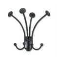thumbnail image 2 of Viena Coat Stand Eight Knobs, Steel, 16w x 16d x 70.5h, Black, 2 of 4