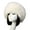 Beige, variant on Women Faux Fur Headband Autumn Winter Plush Brimless No Top Soft Fluffy Hat Insulated Winter Accessory