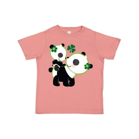 

Inktastic Irish Panda Mom and Cub St Patricks Day Boys or Girls Toddler T-Shirt