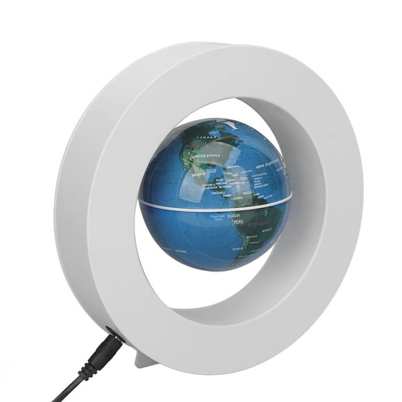Magnetic Levitation Globe OrnamentMagnetic Levitation Globe White Magnetic Levitation Floating Globe Floating Globe World Map Breakthrough Technology