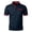 Navy, variant on Mens Polo Shirts Casual With False Pockets On The Chest Roll Neck Buttons Versatile Men'S Clothing