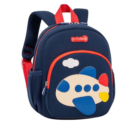 Weebloom Cute School Backpack For Toddler Boys Girls Adorable Cartoon Lightweight Backpack For Travel Bookbag Preschool Kindergarten Blue