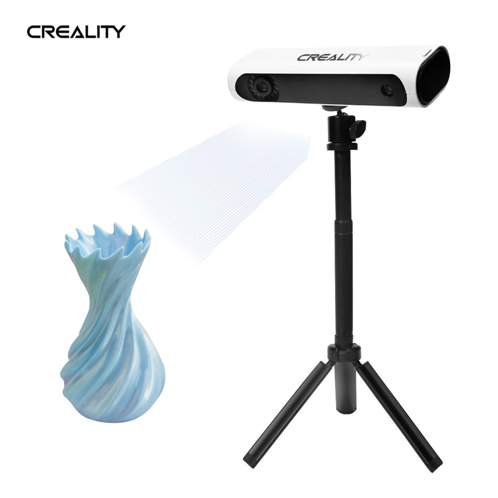 Creality 3D CRSCAN 01 3D Scanner, Upgraded 0.1 mm precision scanning, Quick & Smooth Scan