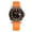 AD2040 Black & orange rubber band, variant on Men's Analog Quartz Watch, 200M Waterproof Dive Watch with Ceramic Bezel, Japanese Movement, Super-Luminous