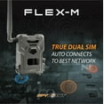 thumbnail image 4 of SPYPOINT Flex-M Twin Pack Cellular Trail Cameras - Best Hunting Accessories, No WiFi Needed, GPS, Night Vision, Dual-Sim LTE, IP65 Water-Resistant Game Camera, 28MP Photos, 720p Videos + Sound, 4 of 6