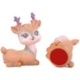 thumbnail image 4 of Deer Figurines Cake Topper - Woodland Animal Desktop Party Decor, 4 of 5