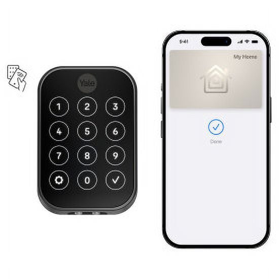 Yale Assure Lock 2 Plus with Home Keys and Wi-Fi - Black Suede (YRD450-N-WF1-BSP)