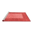 thumbnail image 2 of Ahgly Company Machine Washable Indoor Rectangle Abstract Red Modern Area Rugs, 2' x 5', 2 of 4