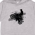 thumbnail image 3 of Inktastic Motocross Dirt Biking Bmx Toddler Hoodie, 3 of 4