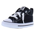 thumbnail image 5 of Converse Chuck Taylor All Star Street Mid Infant/Toddler Shoes Size 8, Color: Black/White/Black, 5 of 5