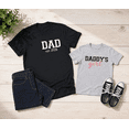 thumbnail image 4 of Dad And Daughter Matching Shirts, Daddy's Girl Tee, First Time Dad Gift, New Dad Est 2026 Family Matching Outfit, 4 of 7