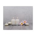 thumbnail image 4 of Pink Frangipani and Candle Forest Floral Nature Photography Canvas Wall Art for Home Decor Ready-to-Hang, 4 of 18