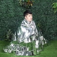 thumbnail image 4 of sac De Couchage De Survie/urgence, 1 Pice Lger, Impermable, Petit, Isotherme, Matriel De Premiers Secours, Idal Pour Les Activits De Plein Air Tel, 4 of 5