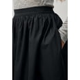 thumbnail image 3 of Ellos Plus Size Elastic Back Full Midi Skirt, 3 of 3
