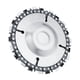 thumbnail image 3 of 4 Inch Grinder Chain Disc 22 Tooth Wood Carving Wheel for 100/115mm Angle Grinder, 3 of 5