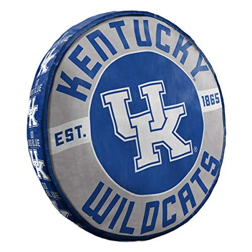 NORTHWEST NCAA Kentucky Wildcats Round Cloud Pillow, 15", Team Colors