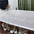 thumbnail image 2 of 99% Aluminum Shade Cloth Reflective Aluminum Shade Cloth Sunshade Cover with Grommet Net Sunscreen Fabric Shade Net, 2 of 6