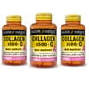 3PCK Mason Hydrolyzed Collagen 1500 Biotin Vitamin C 120 Capsules-Hair Skin&Nail