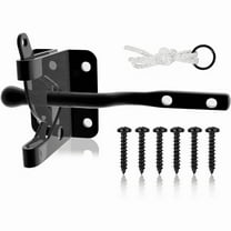 Automatic self Locking gate Latch for Wooden Fence, gate, Door, Metal Gravity