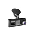 thumbnail image 1 of Kenally ABS Auto 3 Lentes Dash Cam Pantalla de 2 pulgadas Detección de movimiento Tarjeta de memoria recargable Gran angular Cámara grabadora Cámaras de salpicadero de coche Kenally  VI017791-00B, 1 of 6