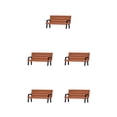 thumbnail image 2 of Transemion Hand Painted 1/64 Bench People Model Movie Props Miniature Layout Decor Beautifully Crafted Dioramas Micro Only Bench 5Set, 2 of 6