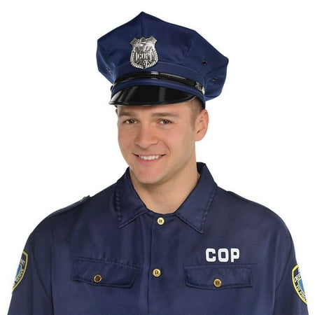 Deluxe Police Hat Adult Costume Accessory