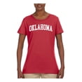 thumbnail image 2 of Wild Bobby State of Oklahoma College Style Women Graphic Tee, 2 of 6