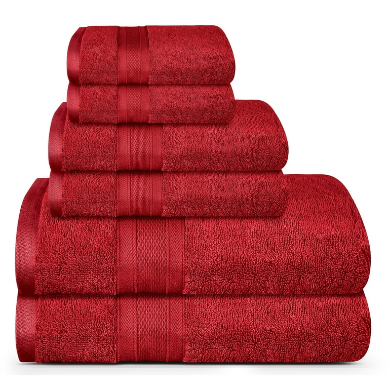 SEMAXE Luxury Towels,100%Cotton Soft And Highly Absorbent Bathroom Towels, Washcloths,Hand towel,Bath