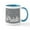 White/Blue Inside, variant on CafePress - Colorado Pride Mug - 11 oz Ceramic Mug - Novelty Coffee Tea Cup