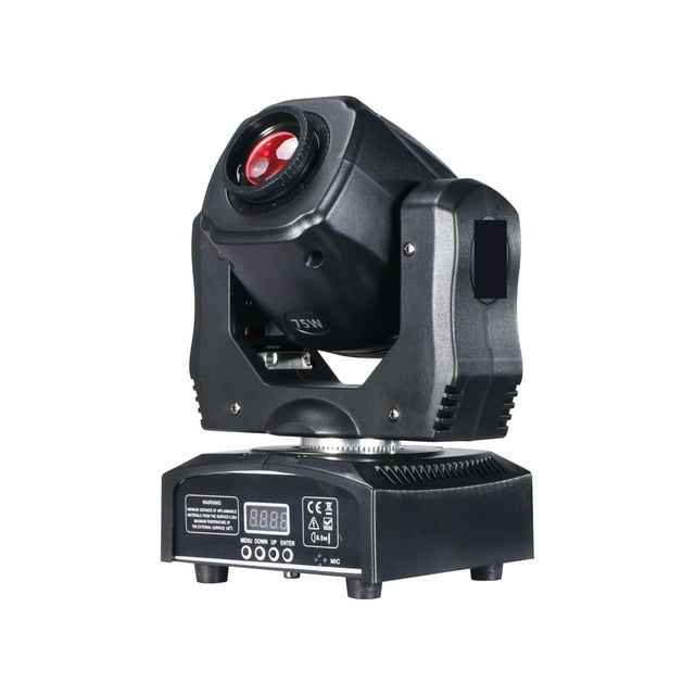 Zilai 75W LED Moving Head Stage Light U Bracket DMX512 Sound-Activated