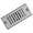 Brushed, variant on Modern Lineared Shower Drain With Hair Catcher Convenient for Bathroom