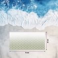 thumbnail image 2 of Beach Towel Sage Green Geometric Bath Pool Towels Ombre Lines Rhombus Modern Absorbent Beach Towel Soft Large Quick Dry Lightweight Camping Travel Sports Yoga Gym Swim Towels for Adult 35x70 Inch, 2 of 9