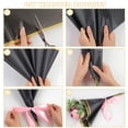 thumbnail image 5 of Black Waterproof Flower Wrapping Paper with Gold Trim, 24 Sheets 24.3" x 24" Floral Bouquet Wrapping Paper for Florists, Flower Arrangements, Wedding, Valentine's Day & Gift Packaging, 5 of 7
