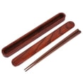 thumbnail image 2 of Herramienta de cocina, palillos de madera reutilizables, juego de palillos portátiles, utensilios para comer, rendimiento de alta gama, 2 of 8