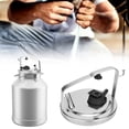 thumbnail image 1 of Couvercle de Seau à Lait en Acier Inoxydable avec Bouchon de Joint, 1 of 8