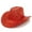 Red, variant on Women’s Hat Pink Cowgirl Hats Women Sequin Hat Glitter Hat Western Hats Cowboy Hats for Party