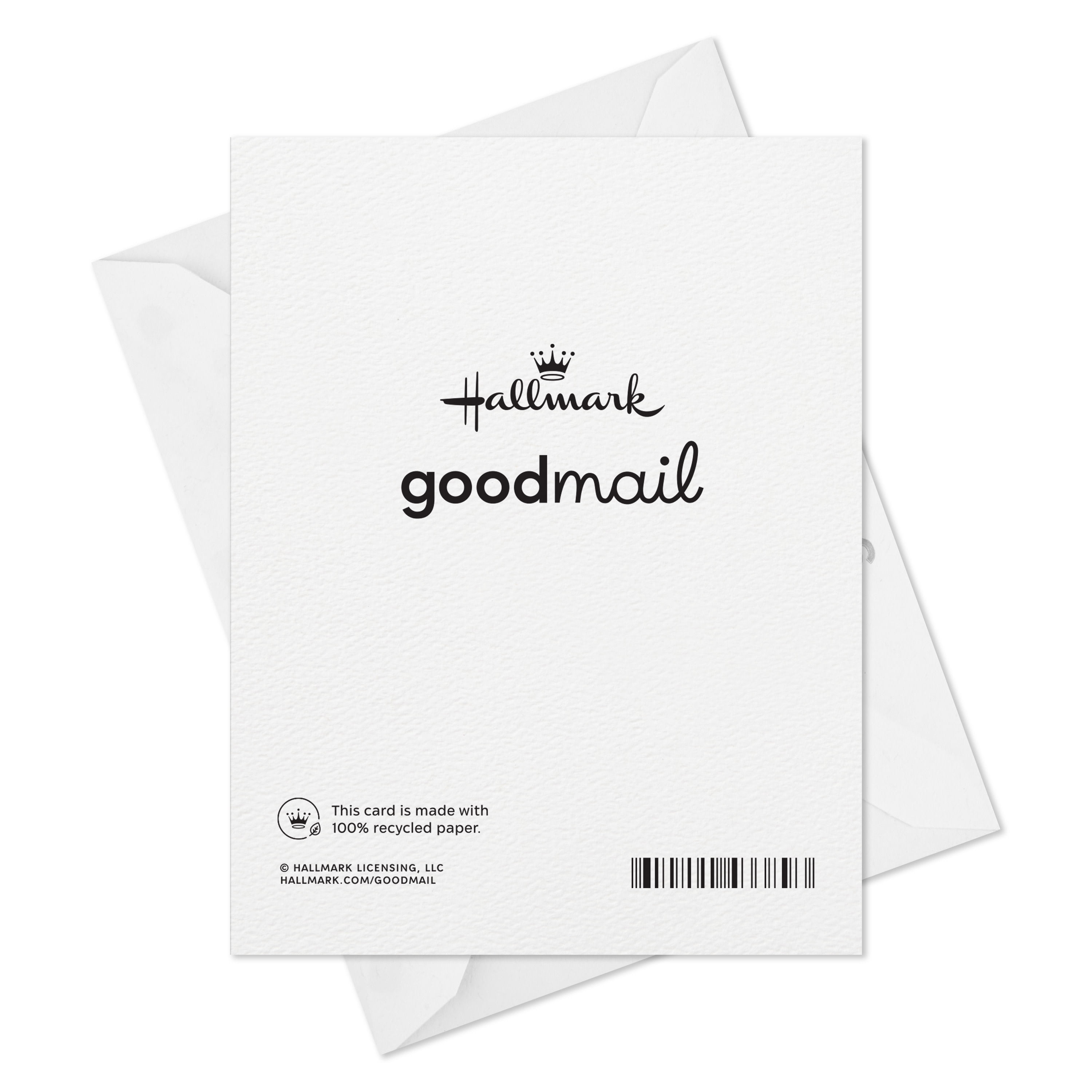 Hallmark Good Mail Birthday Card (Day the World Got Lucky)