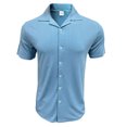 thumbnail image 4 of pstuiky camisetas de hombre, Camiseta informal de verano para hombre, de color liso, de manga corta, con solapa y botones camisas casuales para hombre l, 4 of 6