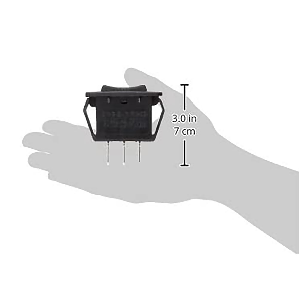Broan Nutone SR561157 Black Rocker Switch 3 Position for QL1 Range Hood Genuine