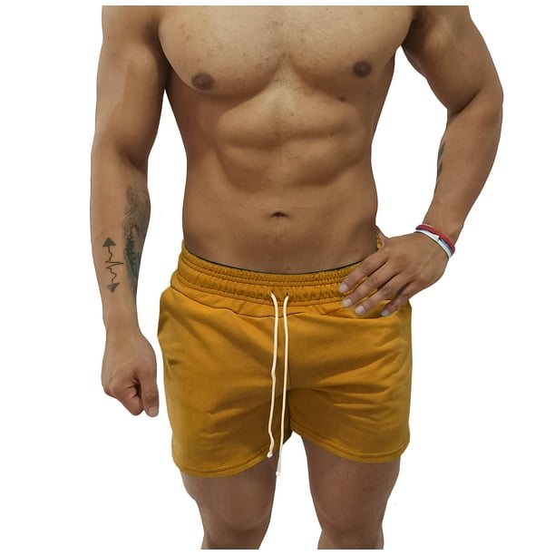 Short Para Hombre Deportivo Corte Ajustado